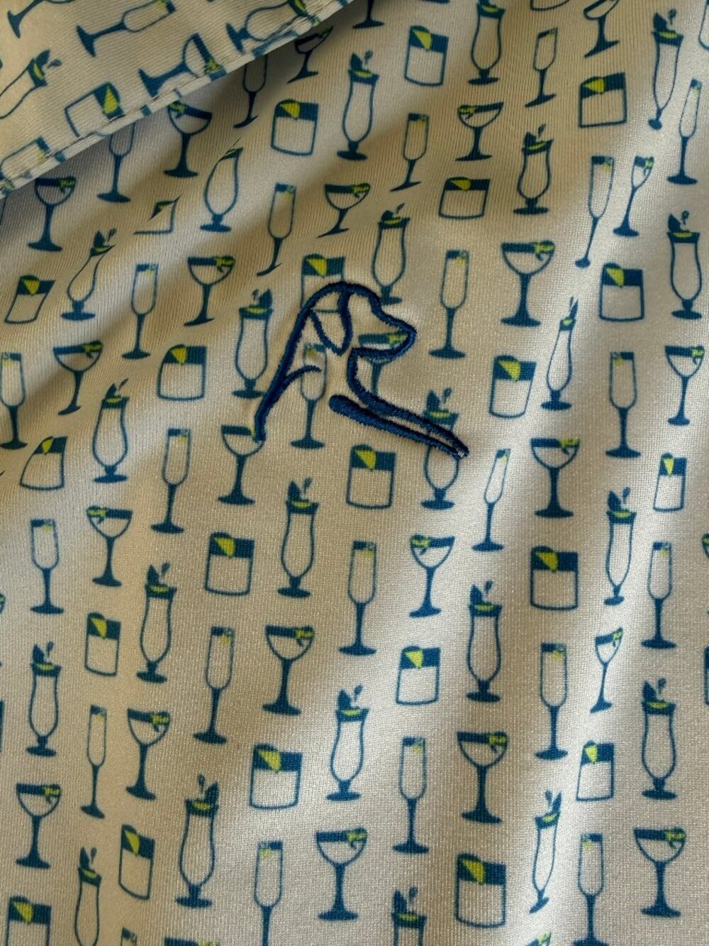Rhoback Men's Polo - Aperitif Design